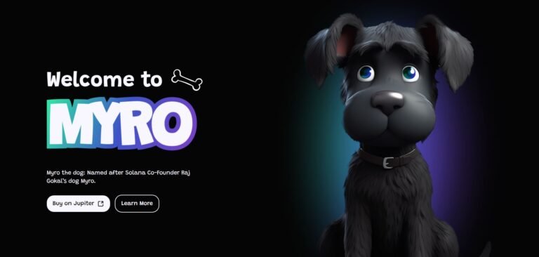 Myro Mania: Solana’s Doge-inspired Meme Coin Takes Flight with 240% Gains in a Week
