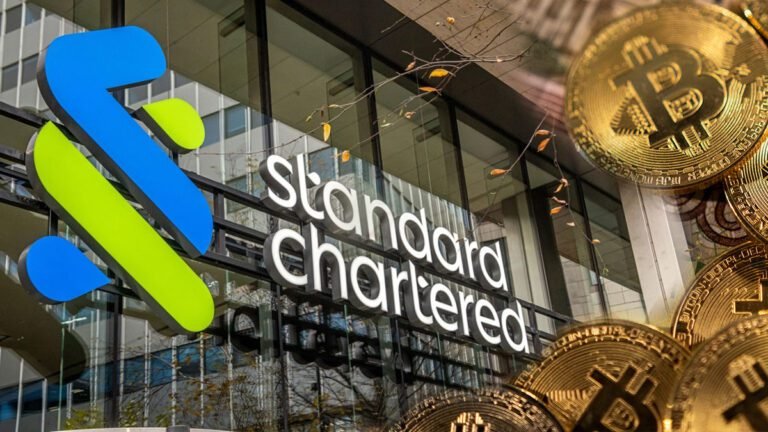 Standard Chartered Maintains $150,000 Bitcoin Price Target Despite Market Jitters