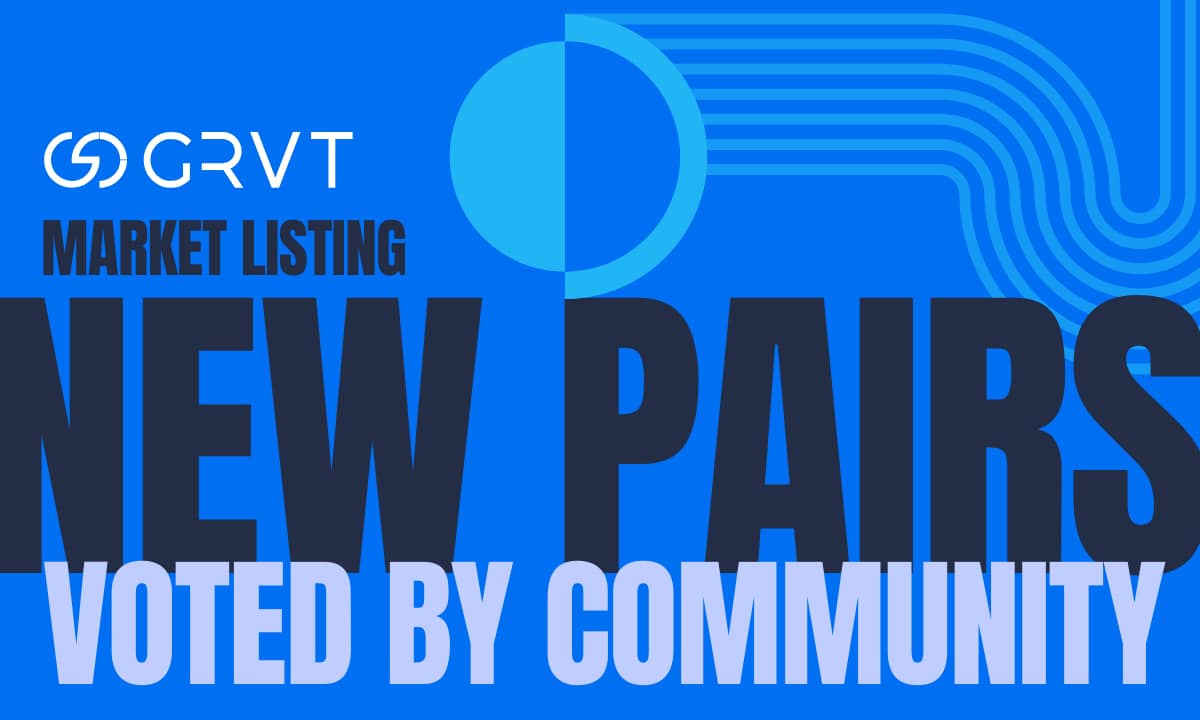 GRVT Launches 9 New Trading Pairs Based on Community Vote