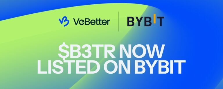 VeChain News: B3TR Token Goes Live on Bybit—A Major Milestone for VeBetterDAO