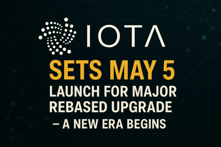 IOTA’s Rebased Upgrade Launches May 5 — Here’s What You Need to Know