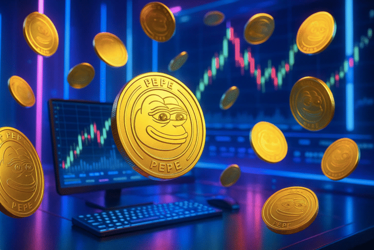 PEPE Price Analysis: Descending Triangle Signals Key Support at $0.056445