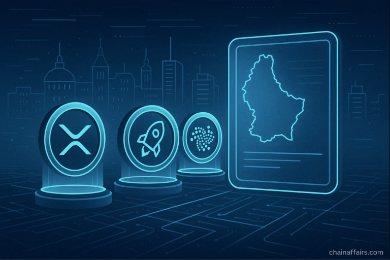 XRP, XLM, IOTA Recognized in Luxembourg Government Report