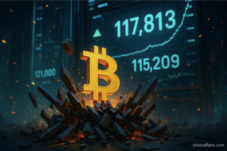 Bitcoin Shorts Crushed: $1 Billion Liquidated as BTC Hits $117,813 All-Time High
