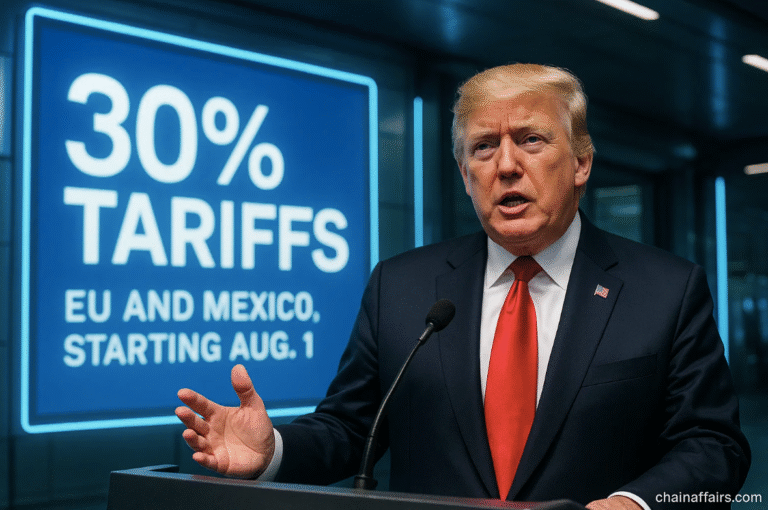 Trump Announces 30% Tariffs on EU and Mexico Imports, Warns of Retaliation