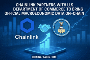 Chainlink + U.S. Commerce Dept. Put GDP & Inflation Data On-Chain