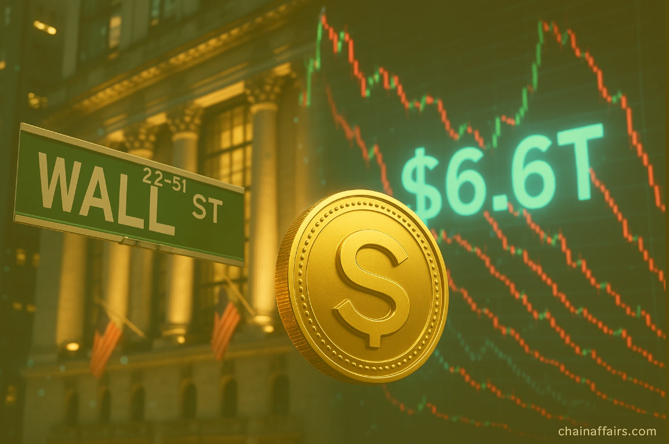 Wall Street Warns of $6.6 Trillion Liquidity Risk as Stablecoins Surge Amid Crypto Crash