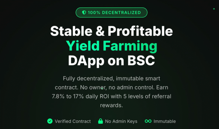 Chain Reaction: BNBCapital’s 5-Level Network Pays 11.5% Commissions Through Immutable Smart Contract