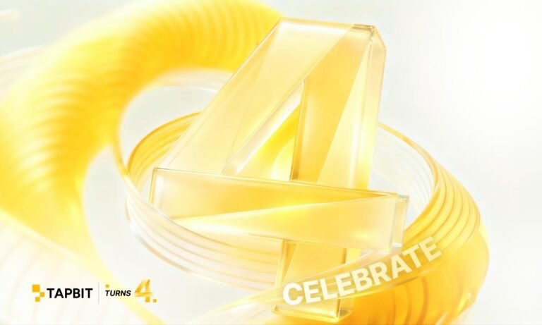 Tapbit Marks 4th Anniversary with Continued Focus on Innovation and User Trust