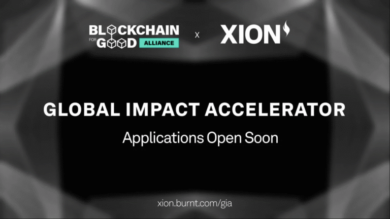 XION and Blockchain for Good Alliance launch the Global Impact Accelerator to fund & mentor projects aligned with the UN’s Sustainable Development Goals