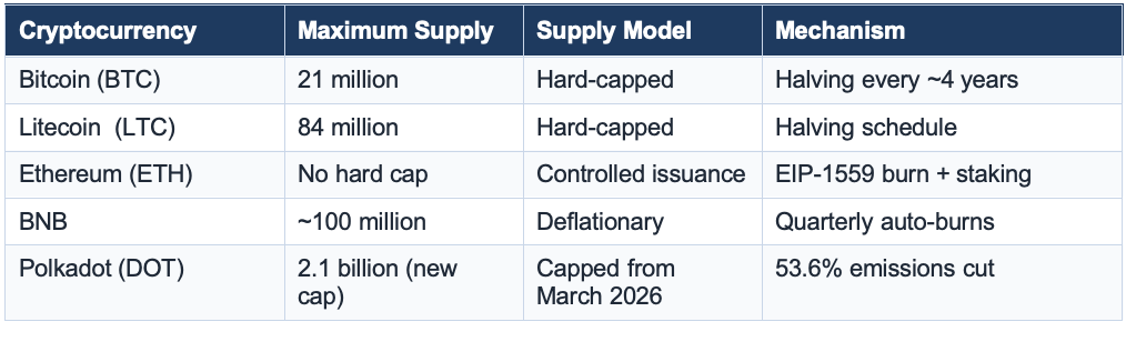 Maximum Supply: The Ceiling of Scarcity