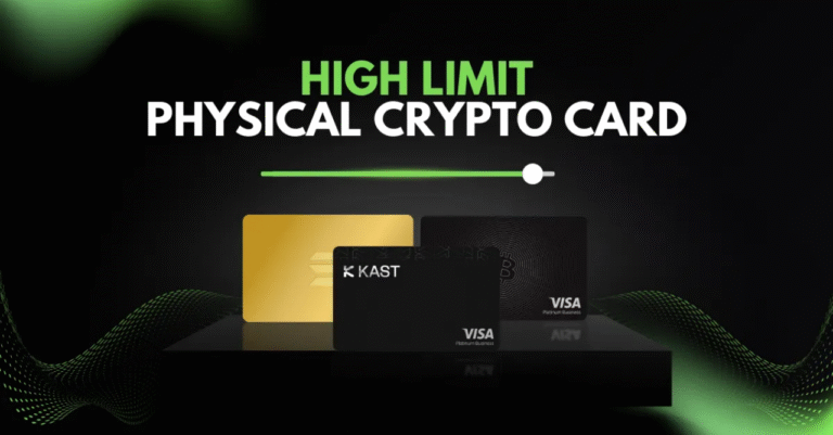 High Limit Physical Crypto Card: KAST