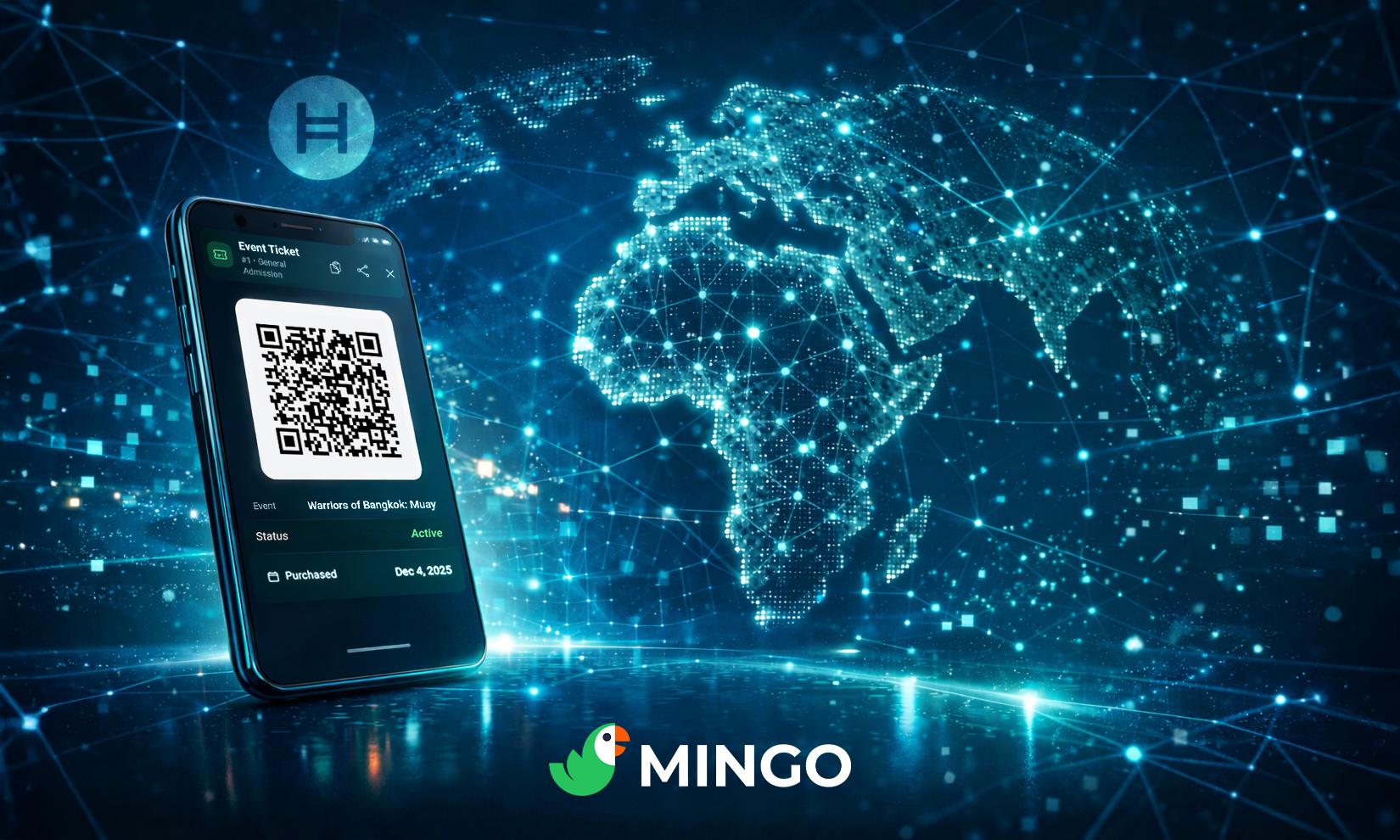 Mingo Secures Exclusive 54-Country Ticketing Deal on Hedera