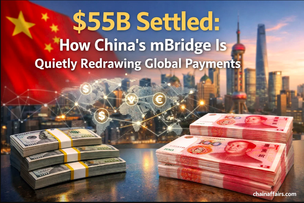 $55B Settled: How China’s mBridge Is Quietly Redrawing Global Payments