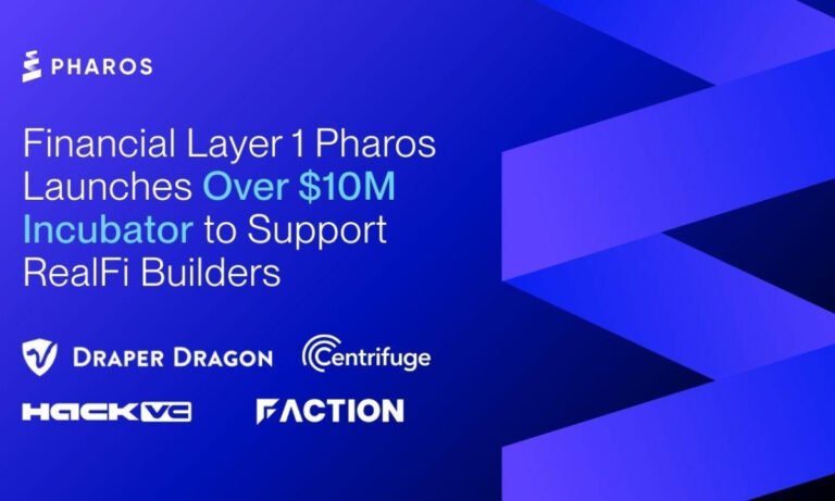 Pharos Launches $10M+ RealFi Incubator With Dragon Draper, and Lightspeed