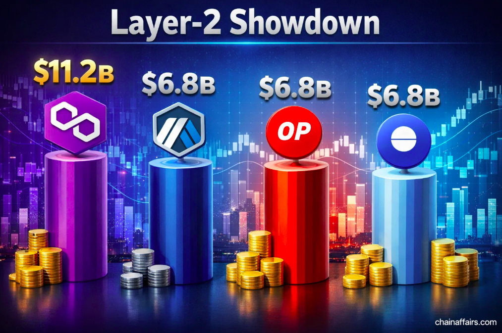 Layer-2 Showdown: Polygon vs. Arbitrum vs. Optimism vs. Base—$11.2B vs $6.8B Tells the Real Story
