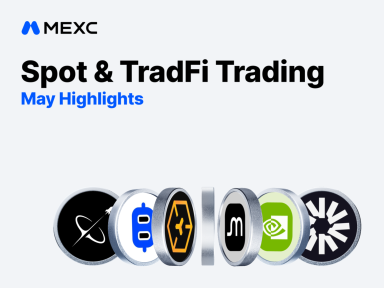 MEXC May Report: SPACEX Launchpad Oversubscribed 15.5x, US Equity Futures Volume Jumps 85%