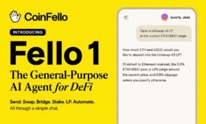 CoinFello Publicly Launches Fello 1 for General-Purpose DeFi