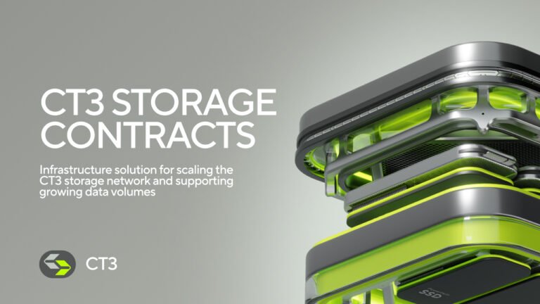 CT3 Announces Dedicated Storage Contracts to Expand Decentralized Storage Infrastructure
