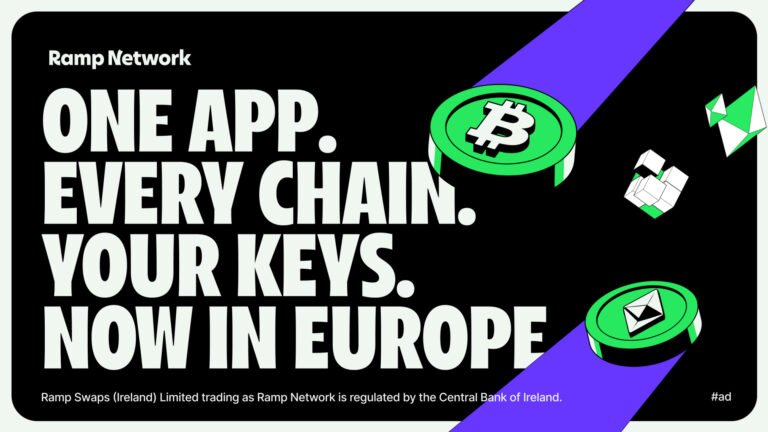Ramp Network Brings Multichain Wallet and Rewards to EU – Store Any Major Crypto and Earn Real USDC, Now in Europe