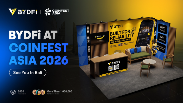 BYDFi Joins Coinfest Asia 2026, Connecting with Institutions, Builders and Traders in Bali