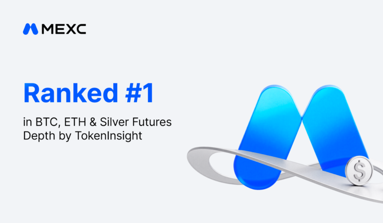 MEXC Ranks No. 1 in Near-Touch BTC, ETH and Silver Futures Depth, TokenInsight’s July Liquidity Report Shows