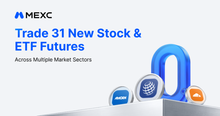 MEXC Introduces 31 New 0-Fee Stock and ETF Futures Across Key Market Sectors