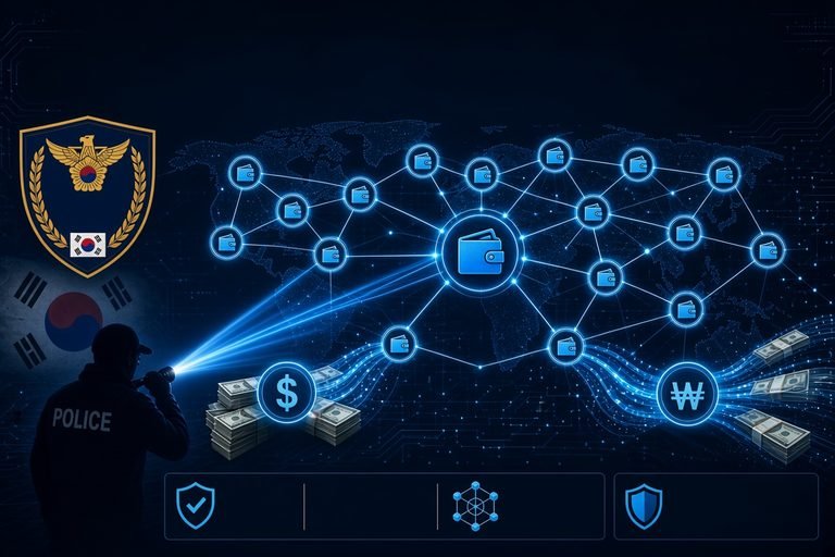South Korean Police Trace $12.7M (17.6 billion won) in Polymarket Bets Straight to 26 Users’ Wallets