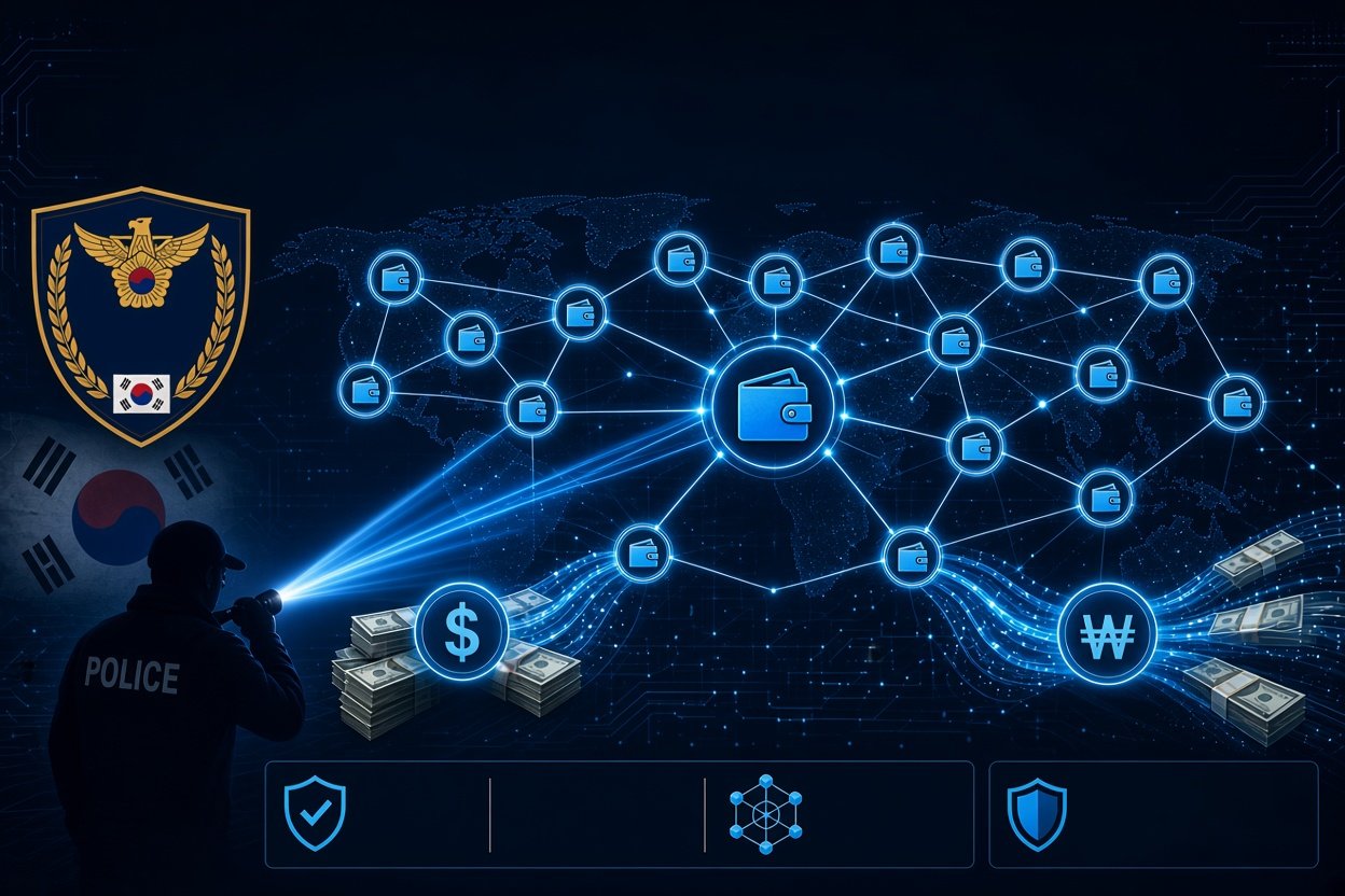 South Korean Police Trace $12.7M (17.6 billion won) in Polymarket Bets Straight to 26 Users' Wallets
