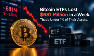 Bitcoin ETFs Lost $681 Million in a Week. That’s Under 1% of Their Assets